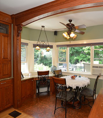 Dining Area Archway